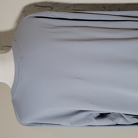 Fila Sweatshirt Top Pullover Long Sleeve Crew Neck Pockets Blue Fog Comfy XXL - Picture 8 of 15